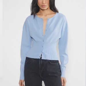 Aritzia Light Blue Cardigan